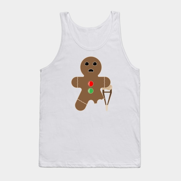 Gingerbread man Tank Top by TeawithAlice